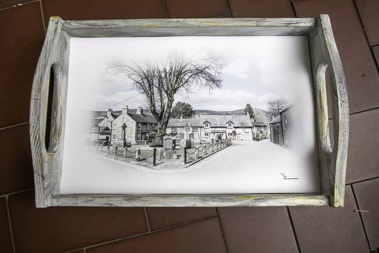 Wooden Tray – The Square Castleton